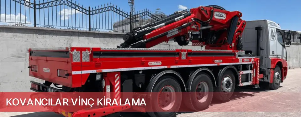 Kovancılar İlçemi Vinç Kiralama